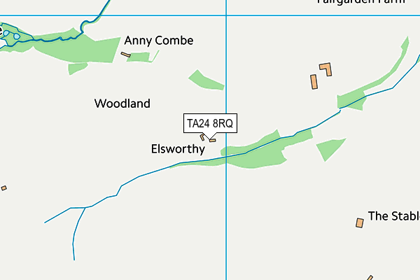 TA24 8RQ map - OS VectorMap District (Ordnance Survey) TA24 8RQ map - OS VectorMap District (Ordnance Survey)