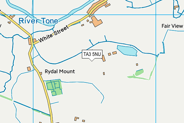 TA3 5NU map - OS VectorMap District (Ordnance Survey) TA3 5NU map - OS VectorMap District (Ordnance Survey)