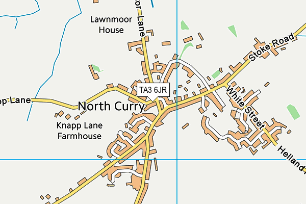 TA3 6JR map - OS VectorMap District (Ordnance Survey)