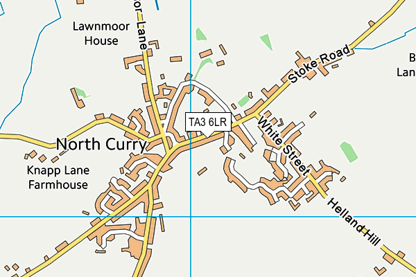 TA3 6LR map - OS VectorMap District (Ordnance Survey) TA3 6LR map - OS VectorMap District (Ordnance Survey)