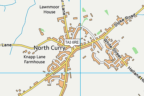 TA3 6RE map - OS VectorMap District (Ordnance Survey) TA3 6RE map - OS VectorMap District (Ordnance Survey)