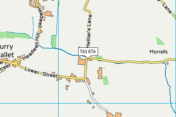 TA3 6TA map - OS VectorMap District (Ordnance Survey) TA3 6TA map - OS VectorMap District (Ordnance Survey)