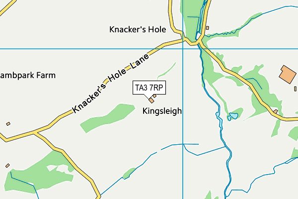 TA3 7RP map - OS VectorMap District (Ordnance Survey) TA3 7RP map - OS VectorMap District (Ordnance Survey)