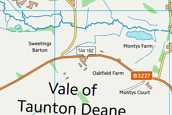 TA4 1BZ map - OS VectorMap District (Ordnance Survey) TA4 1BZ map - OS VectorMap District (Ordnance Survey)