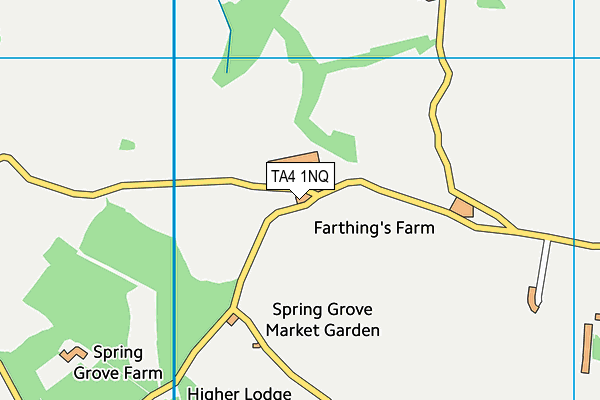 TA4 1NQ map - OS VectorMap District (Ordnance Survey) TA4 1NQ map - OS VectorMap District (Ordnance Survey)