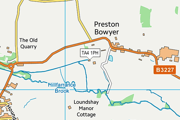 TA4 1PH map - OS VectorMap District (Ordnance Survey) TA4 1PH map - OS VectorMap District (Ordnance Survey)