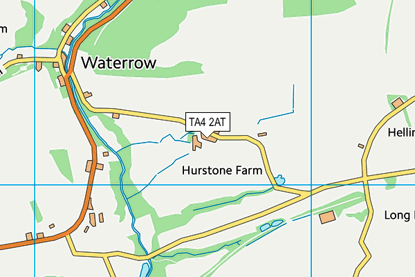 TA4 2AT map - OS VectorMap District (Ordnance Survey) TA4 2AT map - OS VectorMap District (Ordnance Survey)