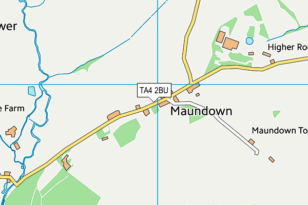 TA4 2BU map - OS VectorMap District (Ordnance Survey) TA4 2BU map - OS VectorMap District (Ordnance Survey)