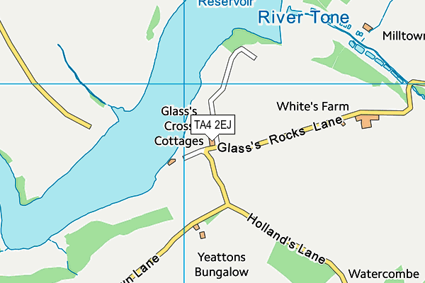 TA4 2EJ map - OS VectorMap District (Ordnance Survey) TA4 2EJ map - OS VectorMap District (Ordnance Survey)
