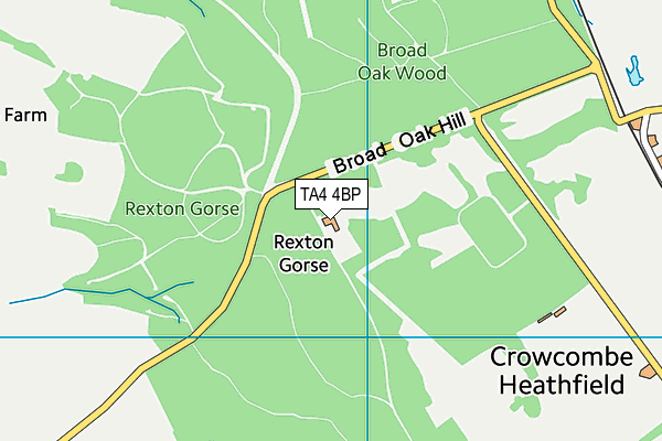 TA4 4BP map - OS VectorMap District (Ordnance Survey) TA4 4BP map - OS VectorMap District (Ordnance Survey)