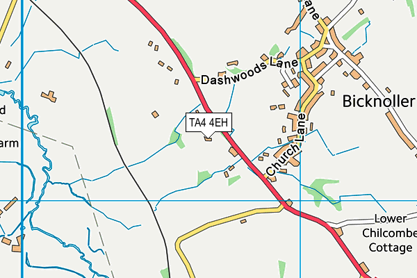 TA4 4EH map - OS VectorMap District (Ordnance Survey) TA4 4EH map - OS VectorMap District (Ordnance Survey)