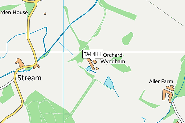 TA4 4HH map - OS VectorMap District (Ordnance Survey) TA4 4HH map - OS VectorMap District (Ordnance Survey)