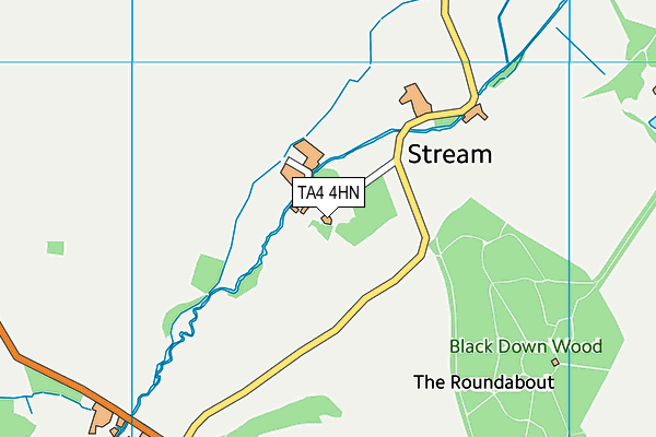 TA4 4HN map - OS VectorMap District (Ordnance Survey) TA4 4HN map - OS VectorMap District (Ordnance Survey)