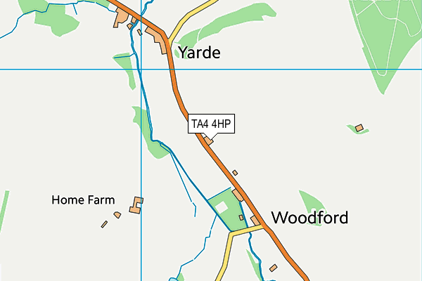 TA4 4HP map - OS VectorMap District (Ordnance Survey) TA4 4HP map - OS VectorMap District (Ordnance Survey)