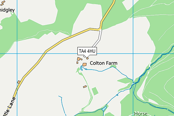 TA4 4HU map - OS VectorMap District (Ordnance Survey) TA4 4HU map - OS VectorMap District (Ordnance Survey)