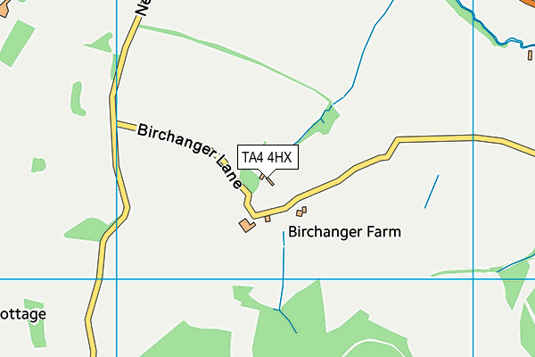 TA4 4HX map - OS VectorMap District (Ordnance Survey) TA4 4HX map - OS VectorMap District (Ordnance Survey)