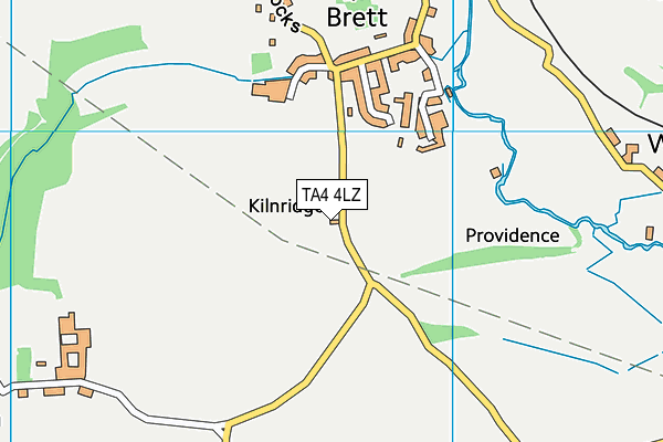 TA4 4LZ map - OS VectorMap District (Ordnance Survey) TA4 4LZ map - OS VectorMap District (Ordnance Survey)