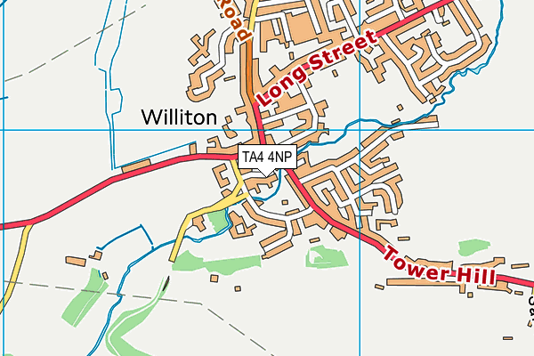 TA4 4NP map - OS VectorMap District (Ordnance Survey) TA4 4NP map - OS VectorMap District (Ordnance Survey)