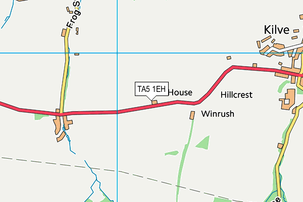 TA5 1EH map - OS VectorMap District (Ordnance Survey) TA5 1EH map - OS VectorMap District (Ordnance Survey)