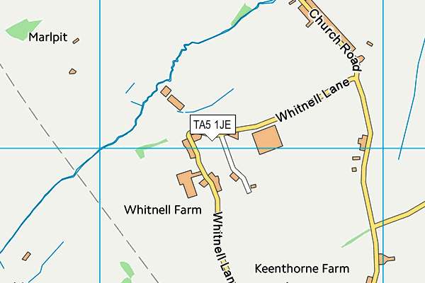 TA5 1JE map - OS VectorMap District (Ordnance Survey) TA5 1JE map - OS VectorMap District (Ordnance Survey)