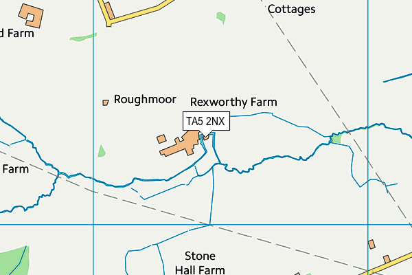 TA5 2NX map - OS VectorMap District (Ordnance Survey) TA5 2NX map - OS VectorMap District (Ordnance Survey)