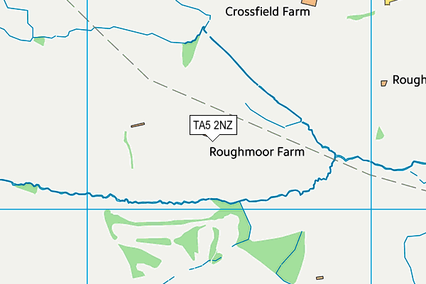 TA5 2NZ map - OS VectorMap District (Ordnance Survey) TA5 2NZ map - OS VectorMap District (Ordnance Survey)