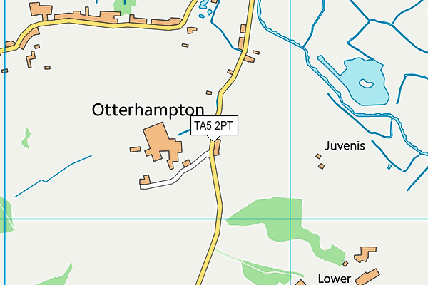 TA5 2PT map - OS VectorMap District (Ordnance Survey) TA5 2PT map - OS VectorMap District (Ordnance Survey)