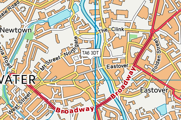 TA6 3DT map - OS VectorMap District (Ordnance Survey) TA6 3DT map - OS VectorMap District (Ordnance Survey)