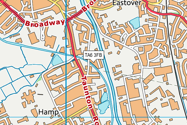 TA6 3FB map - OS VectorMap District (Ordnance Survey) TA6 3FB map - OS VectorMap District (Ordnance Survey)
