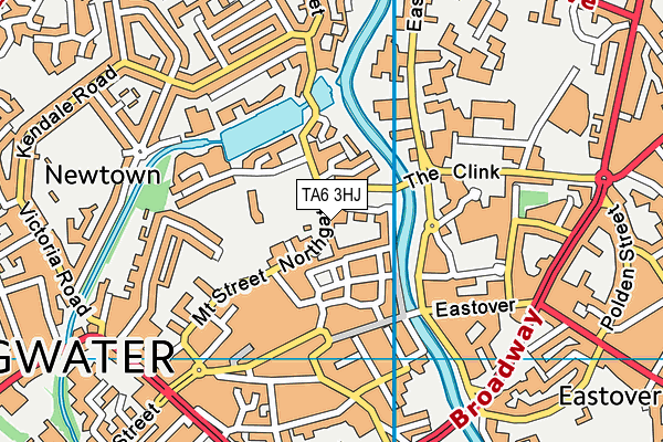 TA6 3HJ map - OS VectorMap District (Ordnance Survey) TA6 3HJ map - OS VectorMap District (Ordnance Survey)