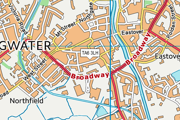 TA6 3LH map - OS VectorMap District (Ordnance Survey) TA6 3LH map - OS VectorMap District (Ordnance Survey)