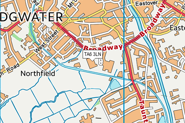 TA6 3LN map - OS VectorMap District (Ordnance Survey) TA6 3LN map - OS VectorMap District (Ordnance Survey)