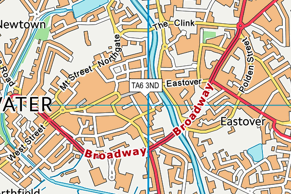 TA6 3ND map - OS VectorMap District (Ordnance Survey) TA6 3ND map - OS VectorMap District (Ordnance Survey)