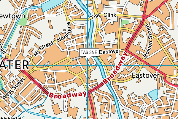 TA6 3NE map - OS VectorMap District (Ordnance Survey) TA6 3NE map - OS VectorMap District (Ordnance Survey)