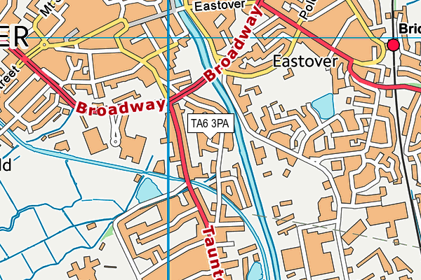 TA6 3PA map - OS VectorMap District (Ordnance Survey) TA6 3PA map - OS VectorMap District (Ordnance Survey)