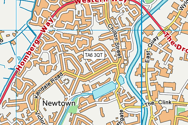 TA6 3QT map - OS VectorMap District (Ordnance Survey) TA6 3QT map - OS VectorMap District (Ordnance Survey)