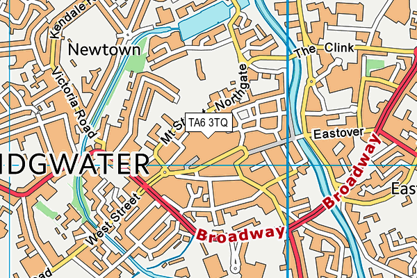 TA6 3TQ map - OS VectorMap District (Ordnance Survey) TA6 3TQ map - OS VectorMap District (Ordnance Survey)