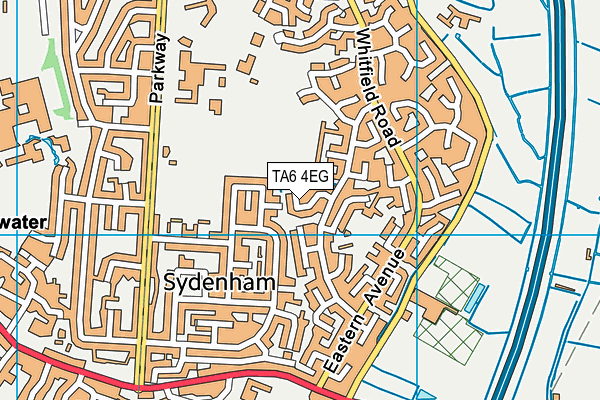 TA6 4EG map - OS VectorMap District (Ordnance Survey) TA6 4EG map - OS VectorMap District (Ordnance Survey)