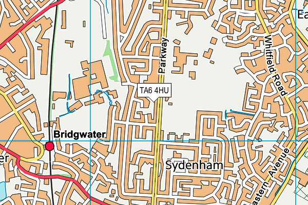 TA6 4HU map - OS VectorMap District (Ordnance Survey) TA6 4HU map - OS VectorMap District (Ordnance Survey)