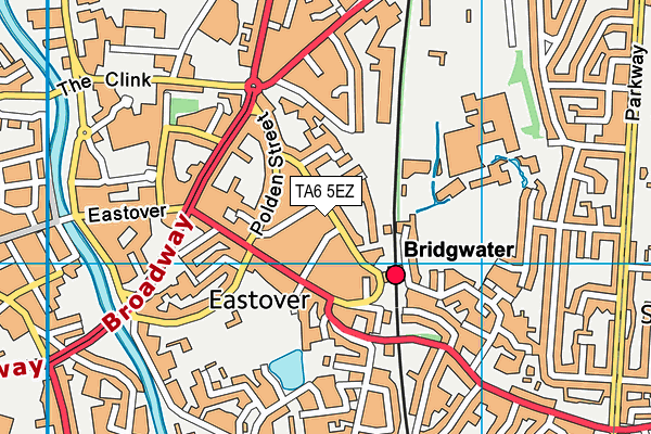 TA6 5EZ map - OS VectorMap District (Ordnance Survey) TA6 5EZ map - OS VectorMap District (Ordnance Survey)