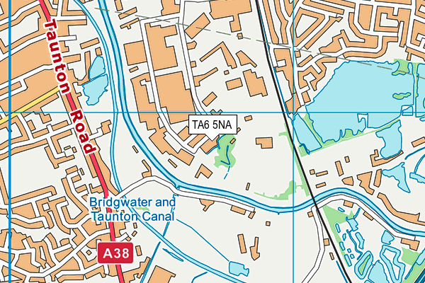 TA6 5NA map - OS VectorMap District (Ordnance Survey) TA6 5NA map - OS VectorMap District (Ordnance Survey)