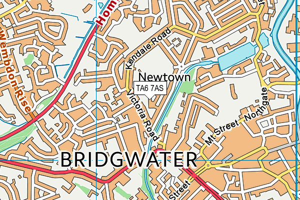 TA6 7AS map - OS VectorMap District (Ordnance Survey) TA6 7AS map - OS VectorMap District (Ordnance Survey)