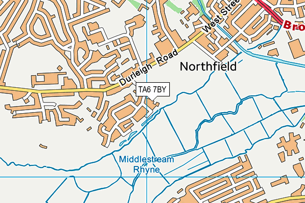 TA6 7BY map - OS VectorMap District (Ordnance Survey) TA6 7BY map - OS VectorMap District (Ordnance Survey)