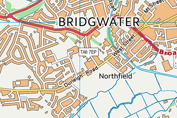 TA6 7EP map - OS VectorMap District (Ordnance Survey) TA6 7EP map - OS VectorMap District (Ordnance Survey)