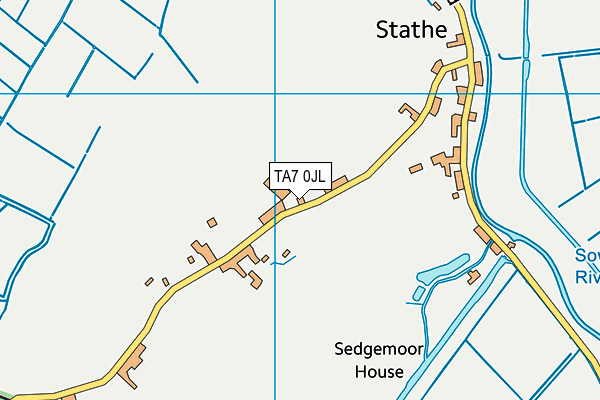 TA7 0JL map - OS VectorMap District (Ordnance Survey) TA7 0JL map - OS VectorMap District (Ordnance Survey)