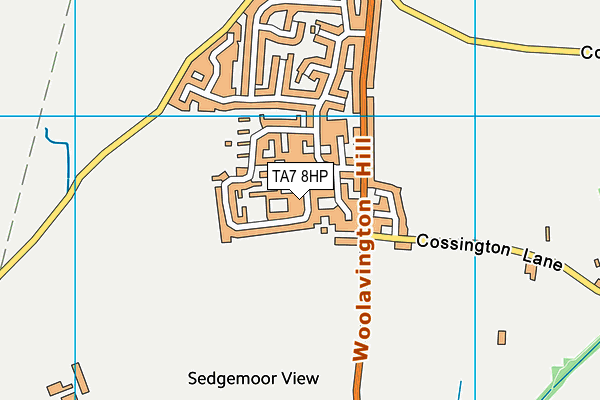 TA7 8HP map - OS VectorMap District (Ordnance Survey) TA7 8HP map - OS VectorMap District (Ordnance Survey)