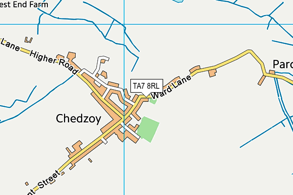 TA7 8RL map - OS VectorMap District (Ordnance Survey) TA7 8RL map - OS VectorMap District (Ordnance Survey)