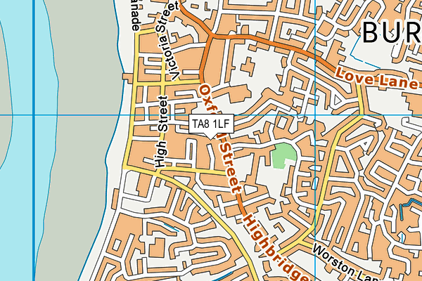 TA8 1LF map - OS VectorMap District (Ordnance Survey) TA8 1LF map - OS VectorMap District (Ordnance Survey)