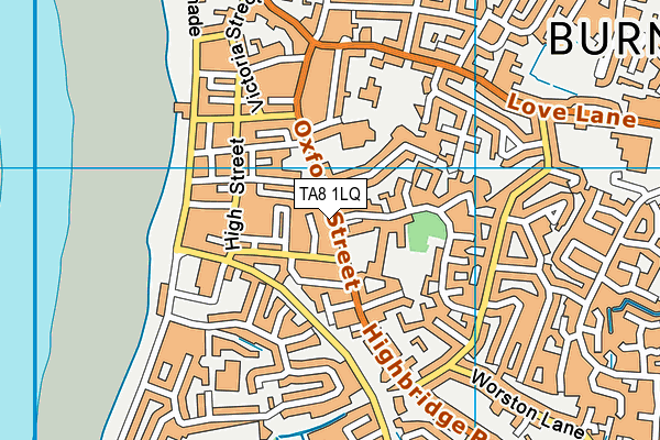 TA8 1LQ map - OS VectorMap District (Ordnance Survey) TA8 1LQ map - OS VectorMap District (Ordnance Survey)