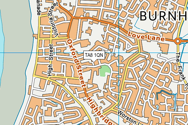TA8 1QN map - OS VectorMap District (Ordnance Survey) TA8 1QN map - OS VectorMap District (Ordnance Survey)